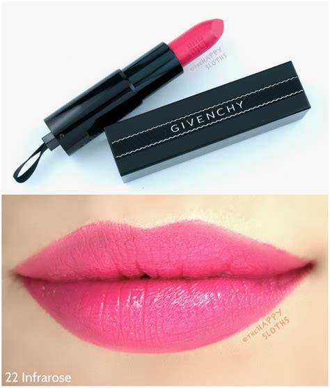 givenchy rouge interdit vinyl lipstick swatches|givenchy rouge interdit temptation lipstick.